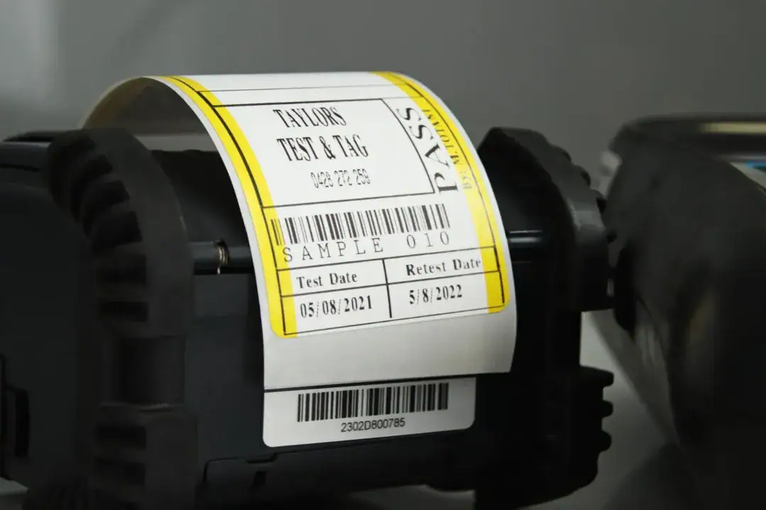 Electrical test and tag