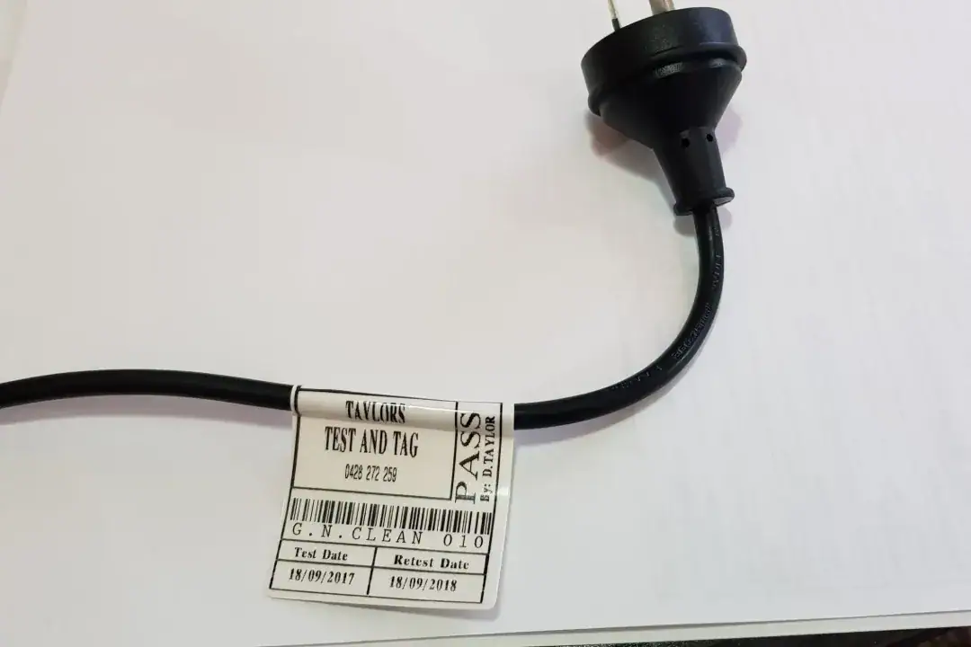 Electrical test and tag